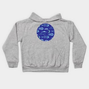 Ancient Fish - Mycenaean Art - Minoan Art Kids Hoodie